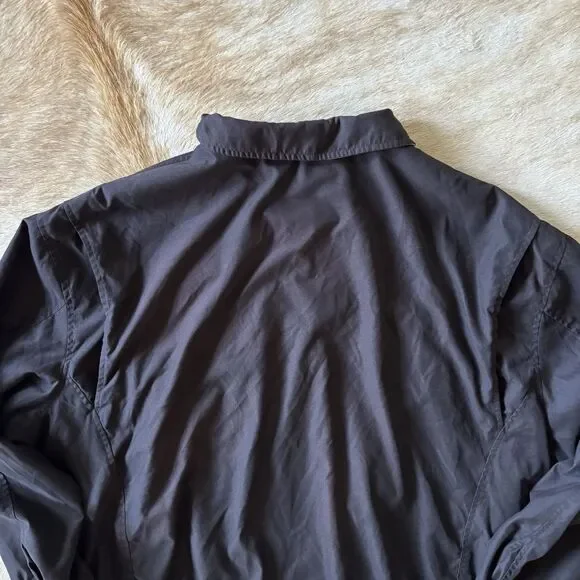 Vtg Polo Ralph Lauren Jacket Men 4XL Black Herrington Plaid Full Zip Golf Bomber - Picture 14 of 16